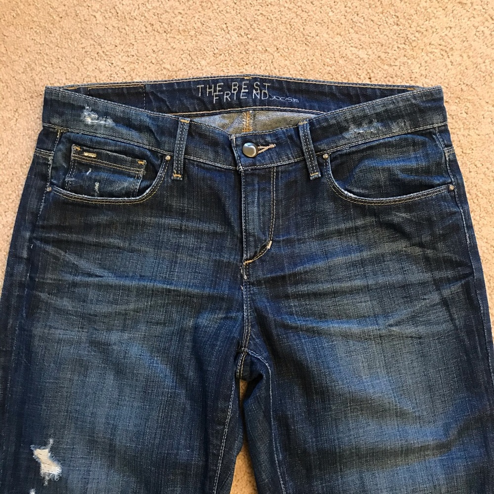 Joe’s Jeans The Best Friend Distressed High Cuffs - Picture 4 of 16